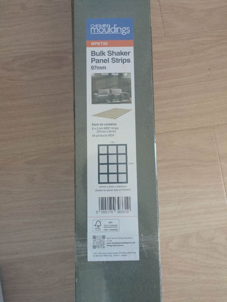 Shaker Panel Strips – Bulk Pack