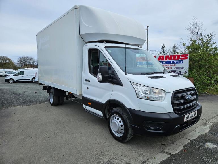 2020 ON 70 PLATE FORD TRANSIT 350 LEADER ECOBLUE LWB LUTON VAN ULEZ FREE ZONE