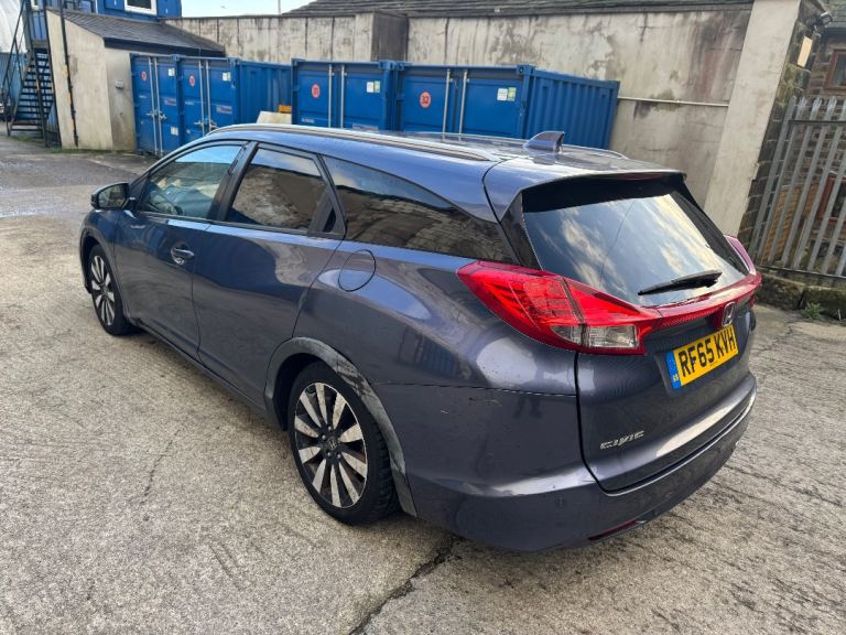 HONDA CIVIC SR (2016) 1.6 DTEC SR TOURER 1.6 DIESEL £20 A YEAR TAX 149K MILES MOT TILL JUNE 2026
