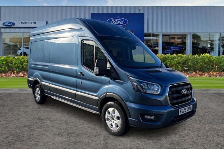 2025 Ford Transit 2.0 EcoBlue 165ps H2 Limited Van Auto [Nav] PANEL VAN DIESEL Automatic