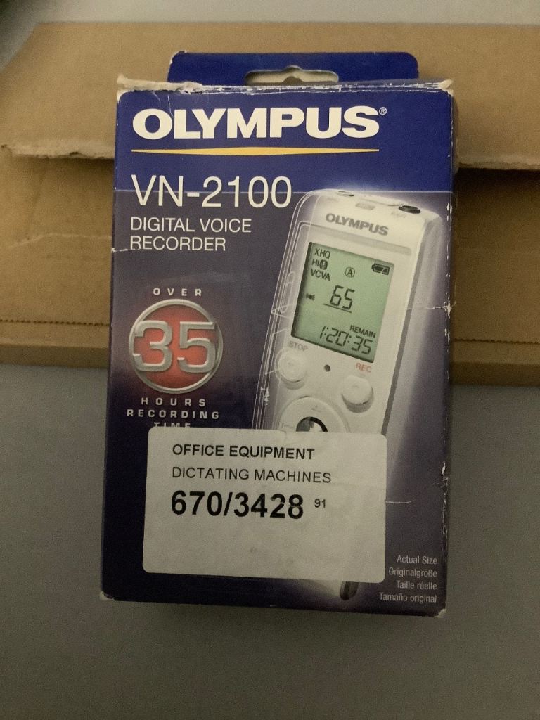 image for OLYMPUS DIGITAL VOICE RECORDER