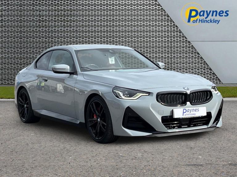 2022 BMW 2 Series 2.0 220i M Sport Auto Euro 6 (s/s) 2dr Grey PRO PK DRVG ASST