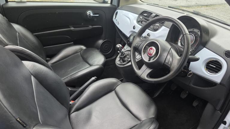 Fiat, 500, Convertible, 2009, Manual, 1368 (cc), 3 doors