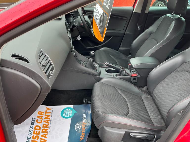 2016 SEAT Leon 1.4 TSI 125 FR Black Technology 5dr HATCHBACK Petrol Manual