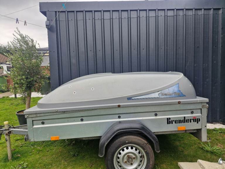 Brenderup galvanised trailer