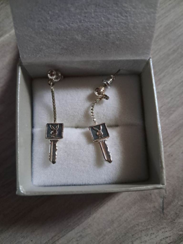 Earrings playboy reduced for quick sale