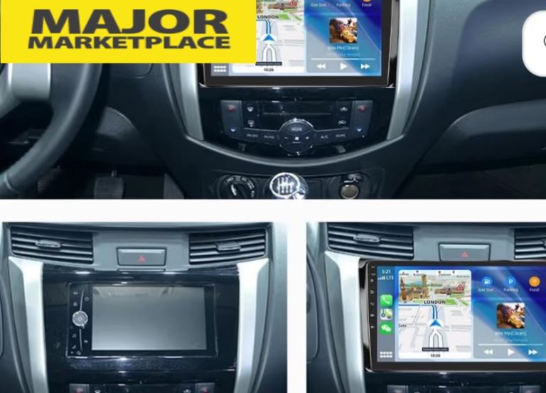 4+64G Double Din Car Stereo Radio Wireless Carplay & Android Auto – 10" Touchscreen