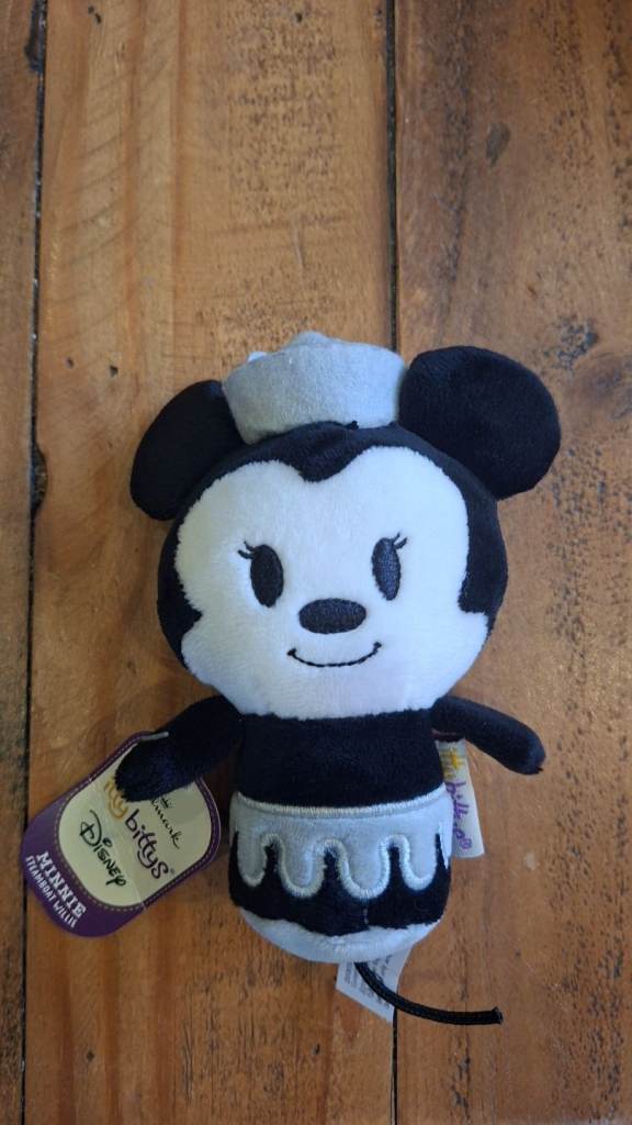 Hallmark Ittybittys 'Steamboat Willie Minnie Mouse' Small Plush Teddy Bear