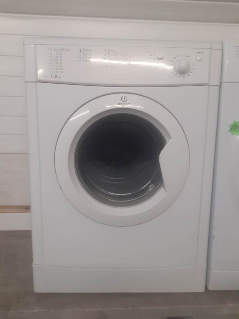 Indesit 7kg vented tumble dryer as new 