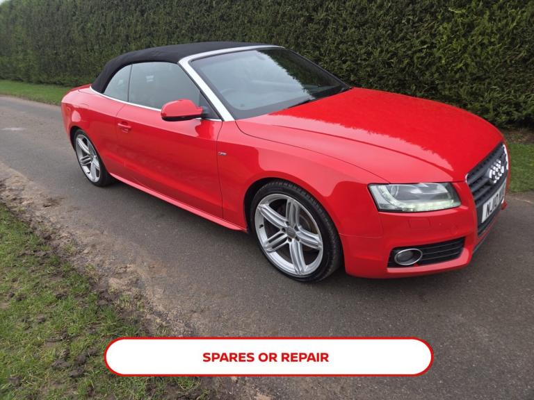 2010 Audi A5 2.0 TDI S Line 2dr [Start Stop] CONVERTIBLE Diesel Manual