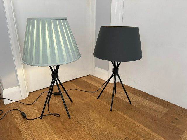 TABLE LAMPS FROM JOHN LEWIS X 2. SEE PICS   very stylish table lamps 