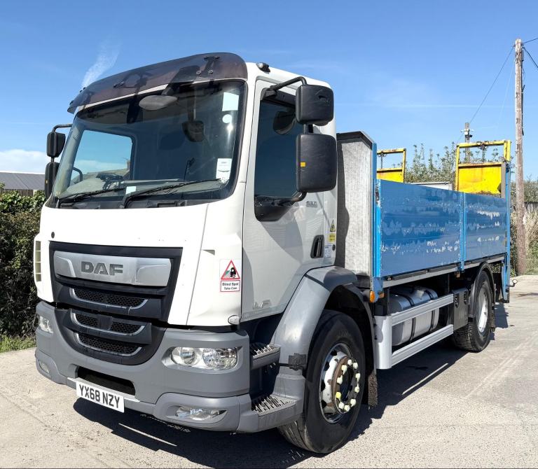 2018 DAF LF55.260 DROPSIDE IDEAL VACUUM TANKER TIPPER SKIP GRAB 18T EURO-6