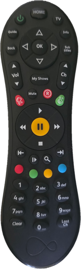 ​Virgin Media TiVo / V6 Remote Control – Great Spare