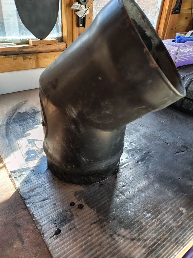 Log burner pipe 