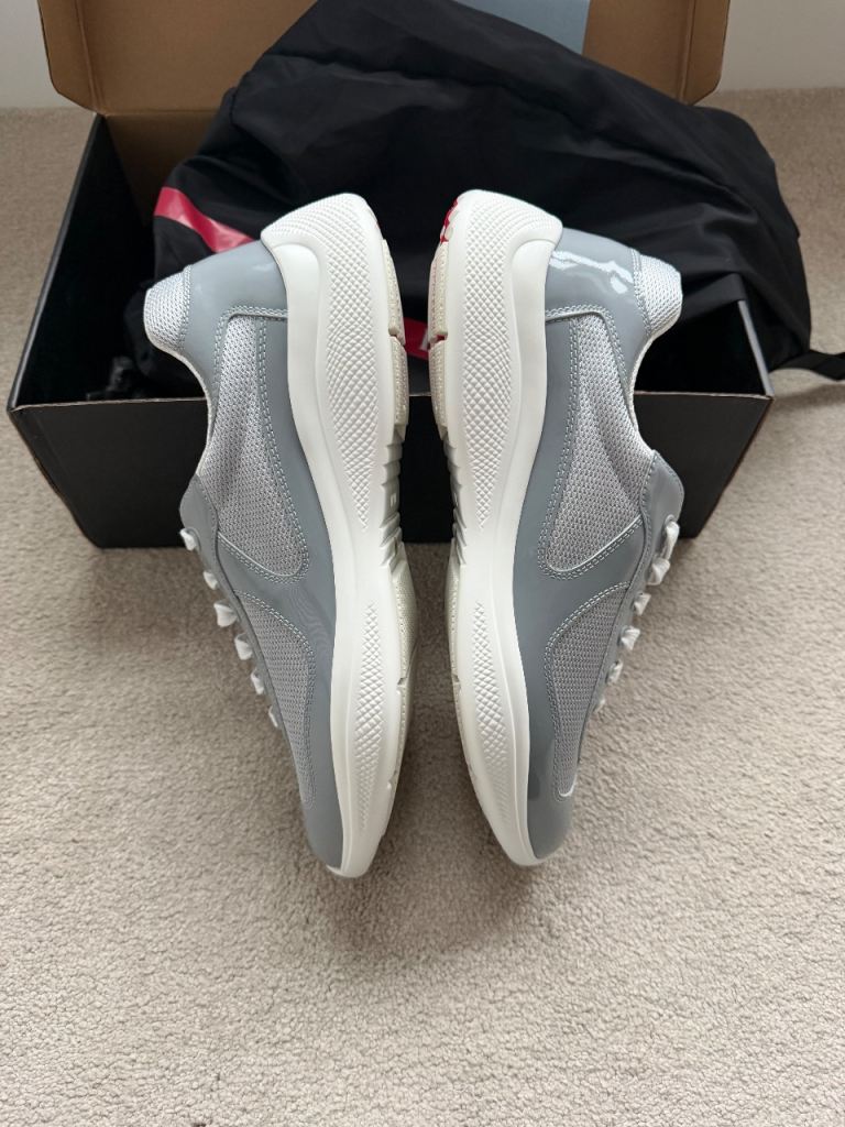 Prada America cup Men’s trainers grey eu44 uk 9/10