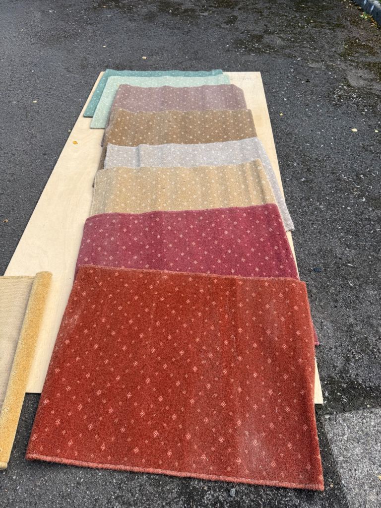 Axminster carpet wool rugs/mats, 70cm x 92cm