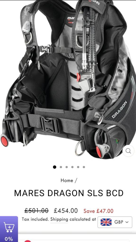 MARES DRAGON BCD 