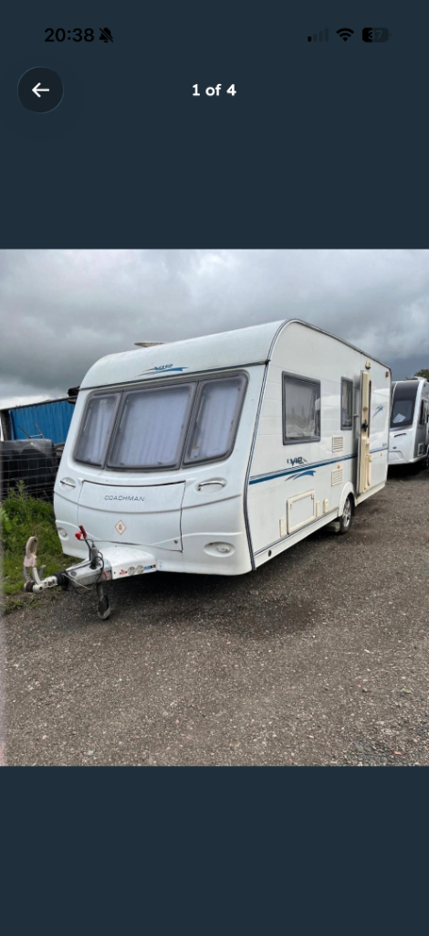 2008 coachman vip 4 berth with mover