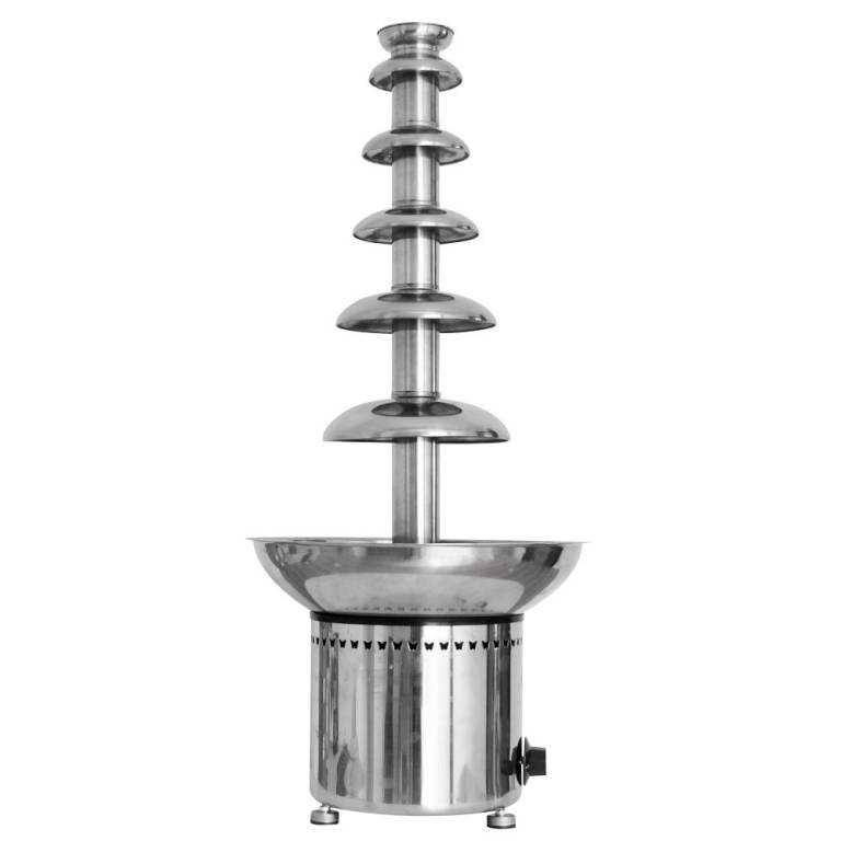 Commercial 6 Layers Chocolate Machine Chocolate Waterfall Stainless Steel 304 Fountain Chocolate