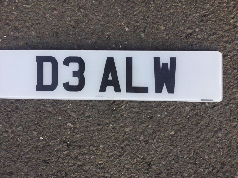 image for Personal,number plate 