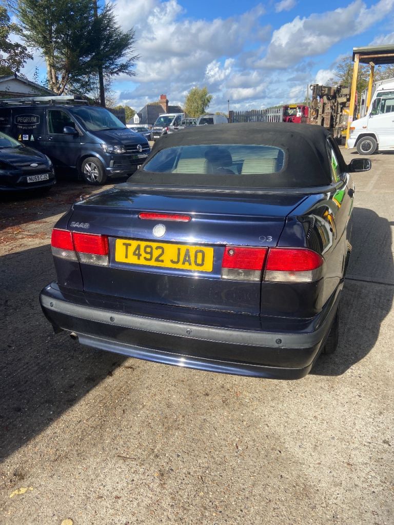 Saab, 9-3, Convertible, 1999, Other, 1985 (cc), 2 doors