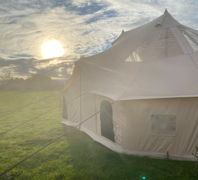 Canvas Emperor Bell Tent (Skylight Edition)