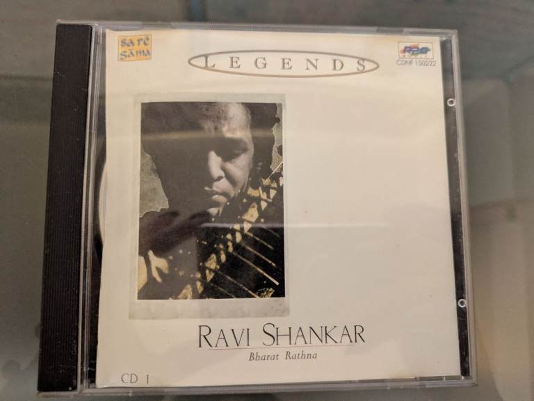  Legends Ravi Shankar Indian Asian Hindi Bollywood Classical Music CD Album ref 1