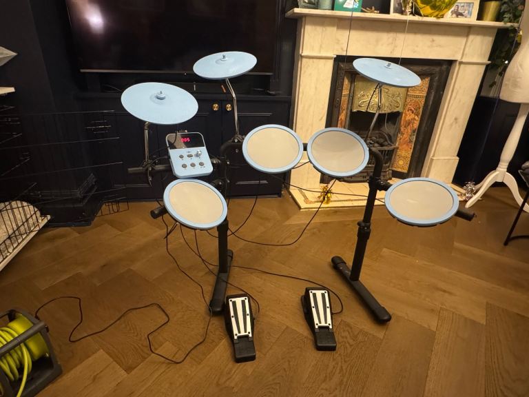 VISIONDRUM Electronic Drum Kit with Stool