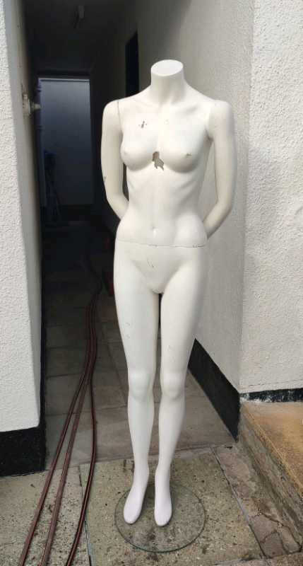 Female full size mannequin with stand 