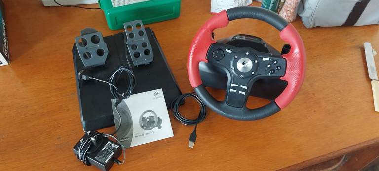 Logitech gaming wheel