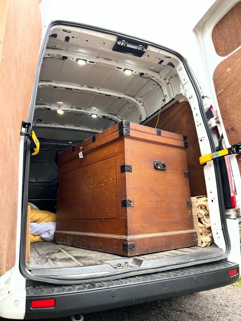 Blanket box storage box antique pinewood country house