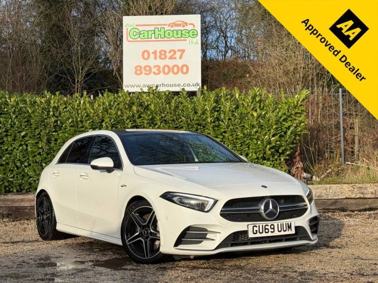 2019 69 MERCEDES-BENZ A-CLASS 2.0 A35 AMG (PREMIUM PLUS) HATCHBACK 5DR PETROL SP