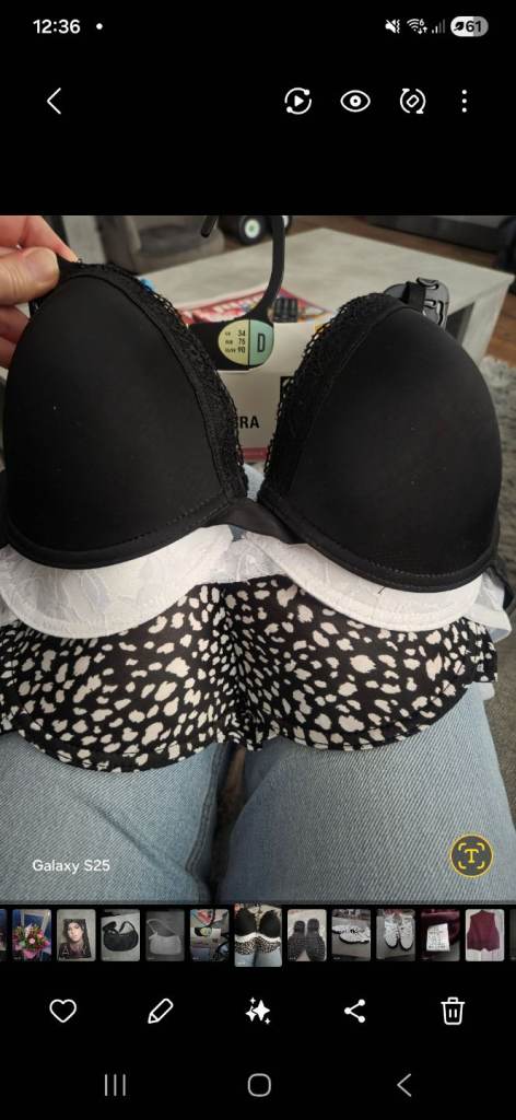 3 brand new bra's
