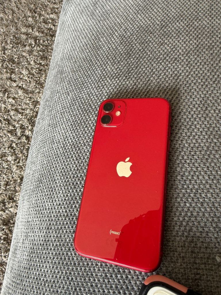 Apple iPhone 11 Red - Good Condition, Unlocked