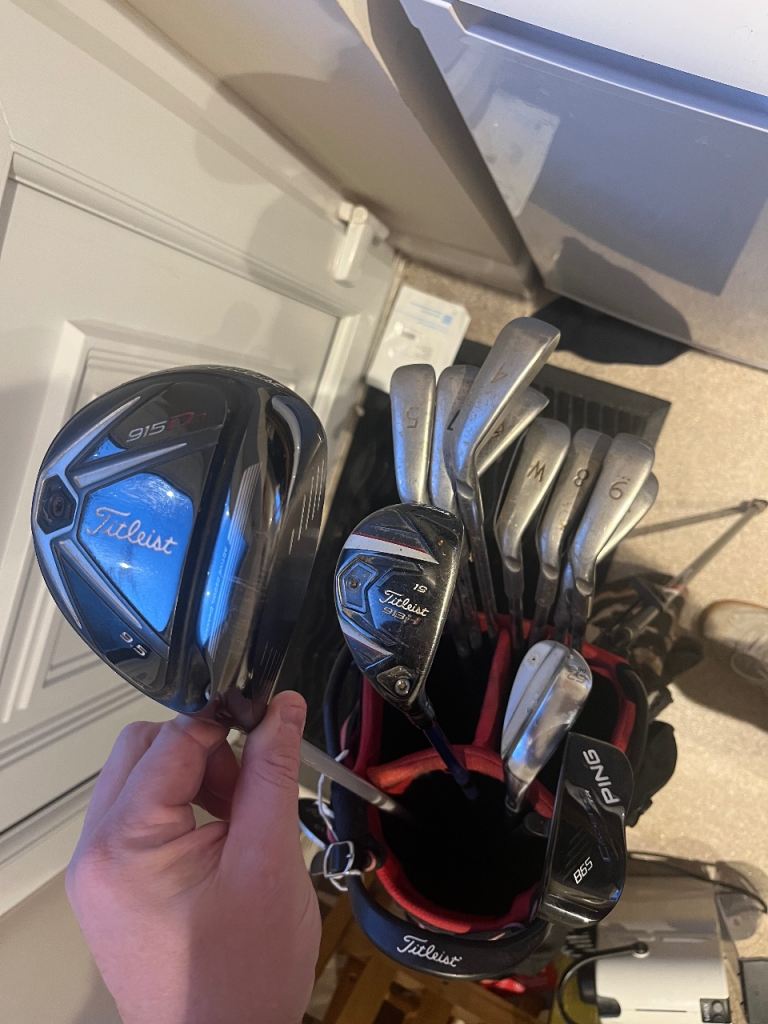Golf club set and bag 