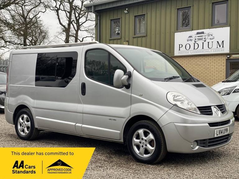 2014 Renault Trafic 2.0 dCi  KITCHEN—SINK—SOLAR—HOB—DOUBLE BED Van Conversion Diesel Manual
