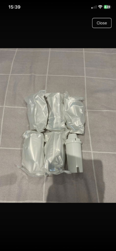 New Water Filter Cartridges - Pack of 6