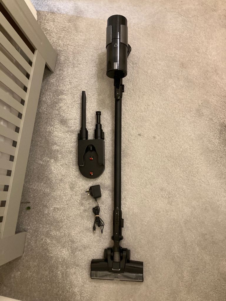 image for Aldi Ambiano cordless handheld vacuum cleaner with wall mount and charger