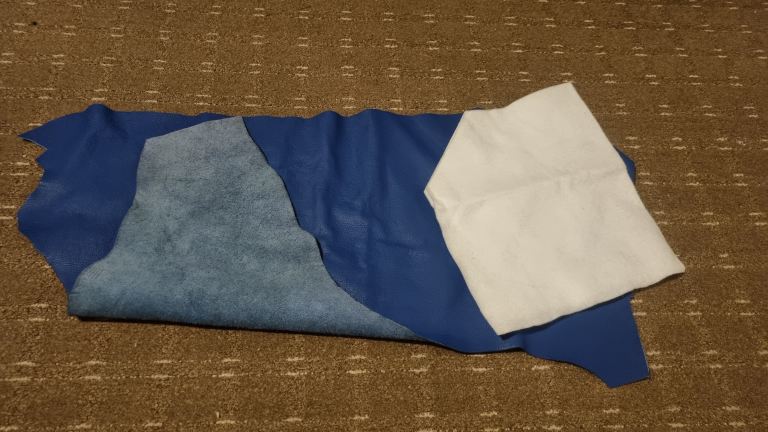 Leather scraps