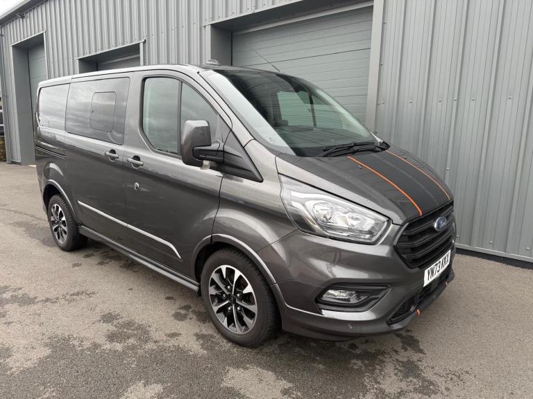 2023 Ford Transit Custom 2.0 EcoBlue 170ps Low Roof D/Cab Sport Van Auto PANEL VAN Diesel Automatic