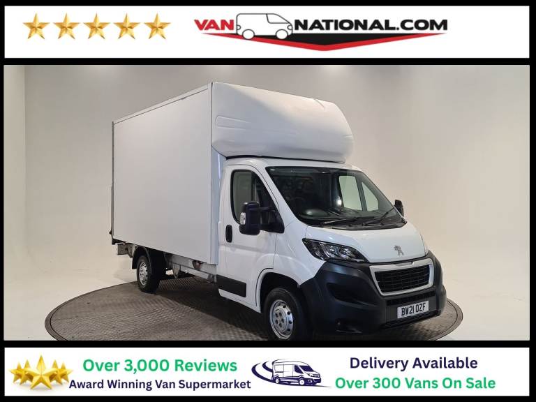 2021 Peugeot Boxer 2.2 BLUEHDI BUILT FOR BUSINESS L4 140 BHP XLWB LUTON Luton Diesel Manual