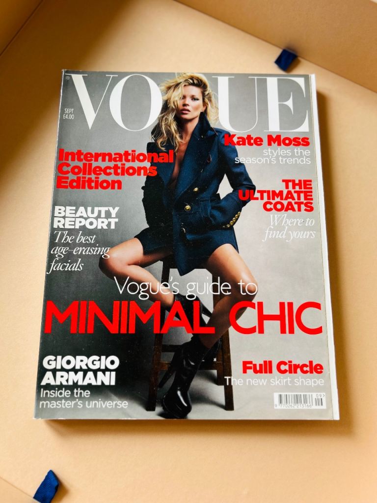 Vogue Magazines  Kate Moss Issue 