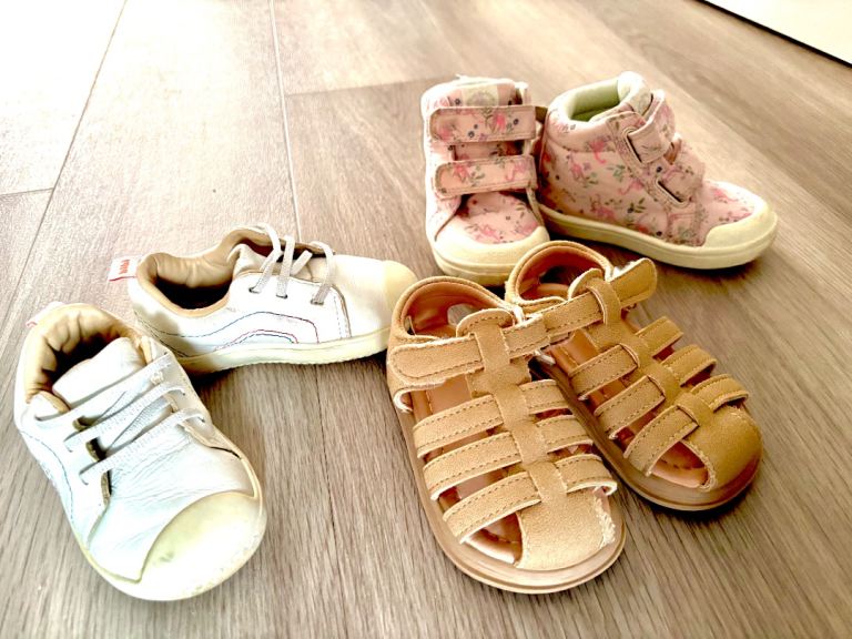 Toddler Shoes Bundle - Various Multicoloured Styles, Good Condition