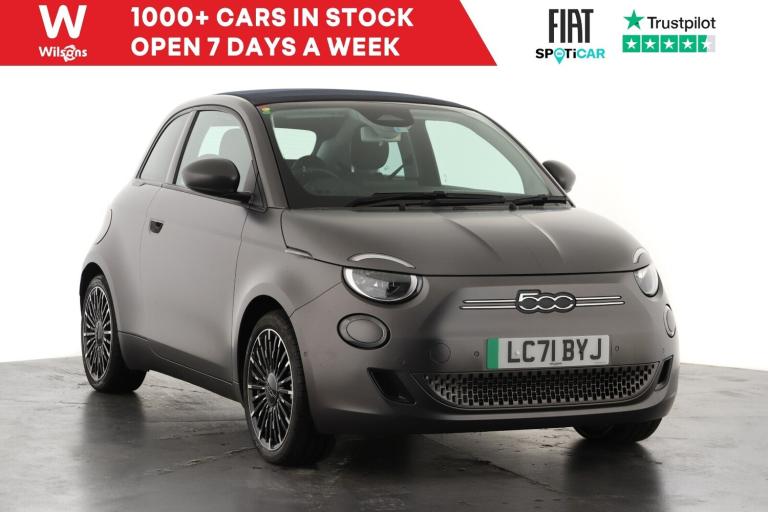 2021 Fiat 500 87kW Icon 42kWh 2dr Auto Convertible Electric Automatic