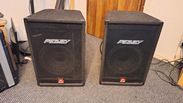 PA System - Peavey Speakers - Citronic Amp
