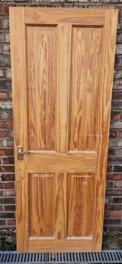 Internal pine door, Macclesfield