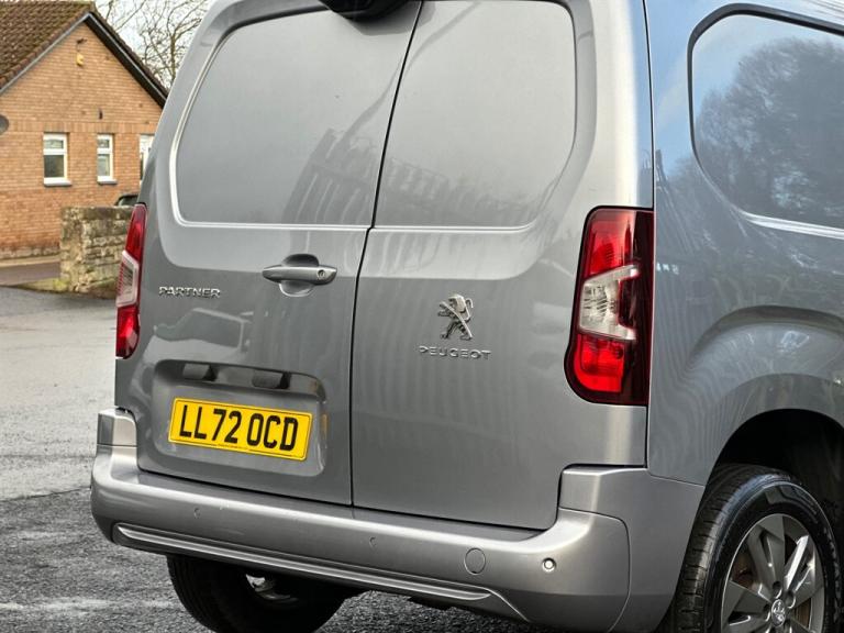 2022 Peugeot Partner 1.5 BlueHDi 1000 Asphalt Premium Standard Panel Van 5dr Diesel Manual SWB E ...