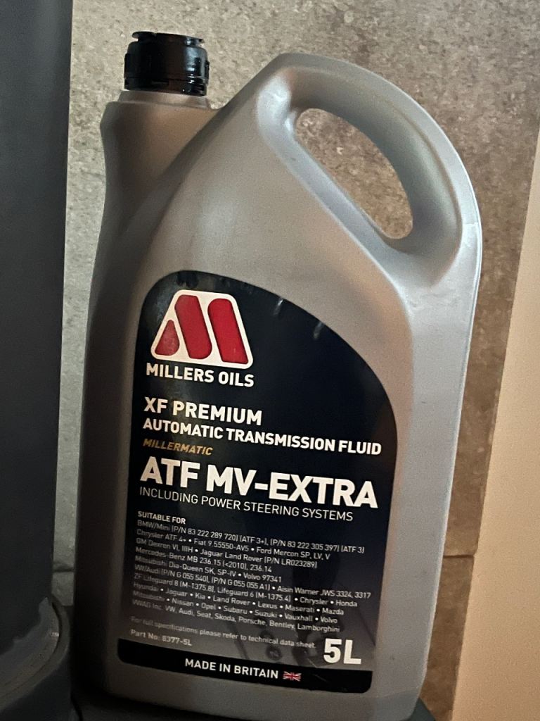Millers Oils XF Premium Automatic Transmission fluid 