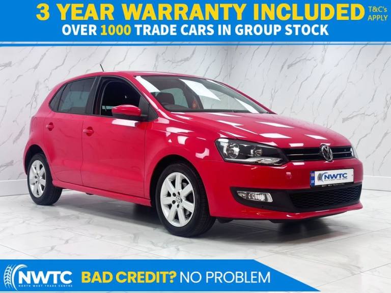 2012 Volkswagen Polo 1.2 Match Hatchback 5dr Petrol Manual Euro 5 (60 ps) Hatchback Petrol Manual