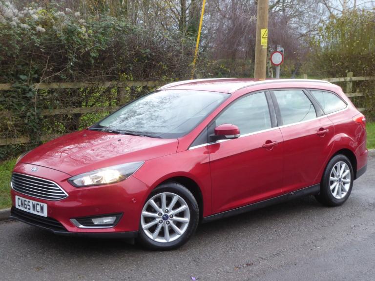 2015 Ford Focus 1.5 TDCi 120 Titanium 5dr EURO 6 ULEZ £20 Road TAX ESTATE Diesel Manual